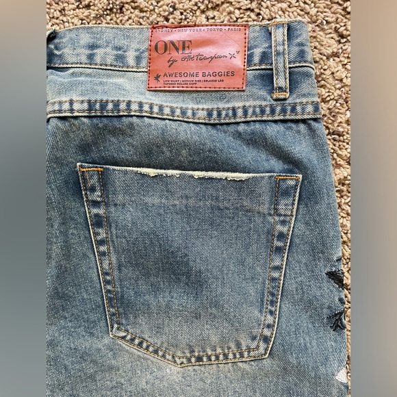 One Teaspoon floral embroidered jeans - Picture 8 of 11